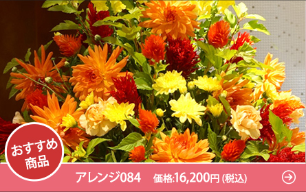 赤坂に贈るおすすめアレンジメント　アレンジ084　価格:16,200円 (税込)